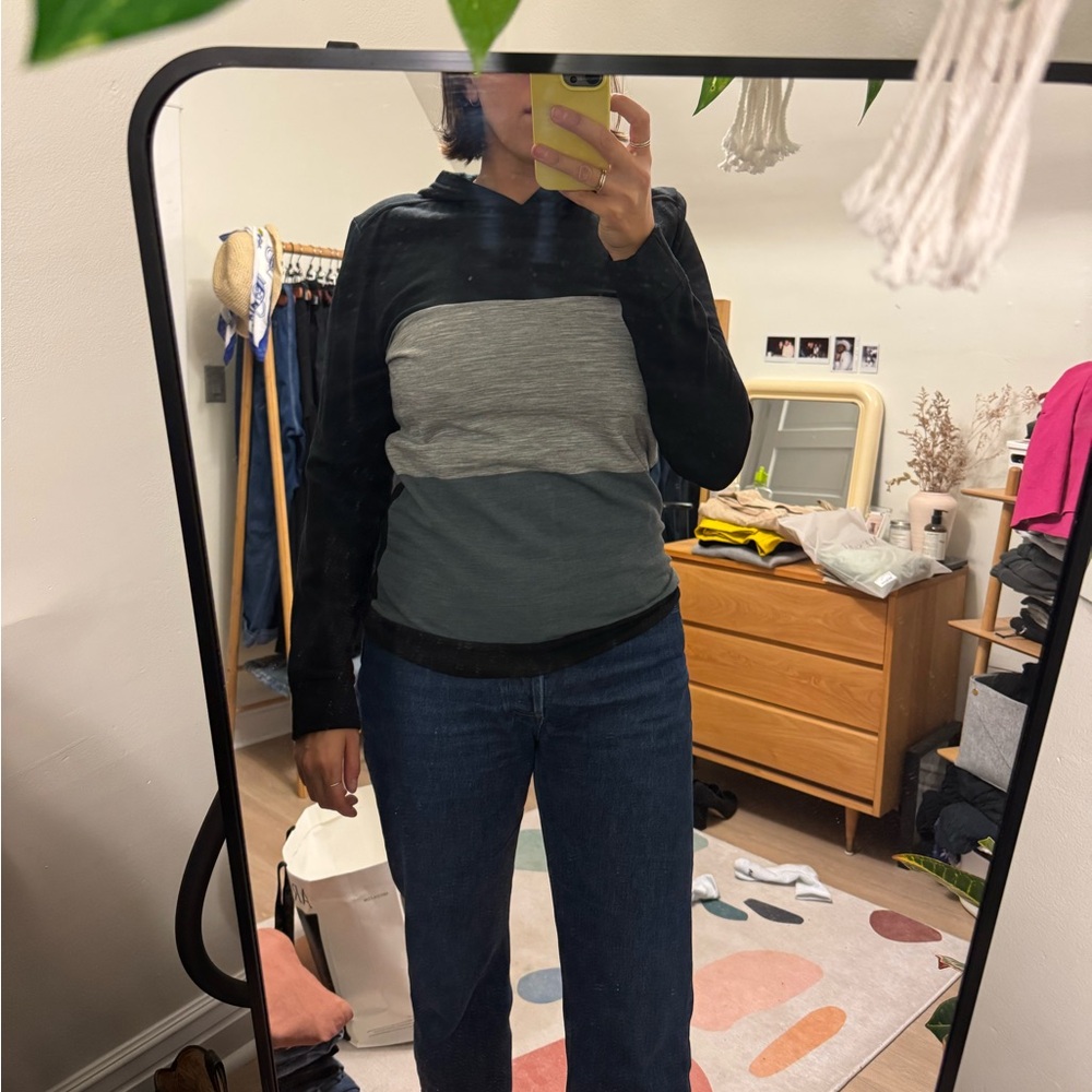 Merino Wool Colorblock Sweater